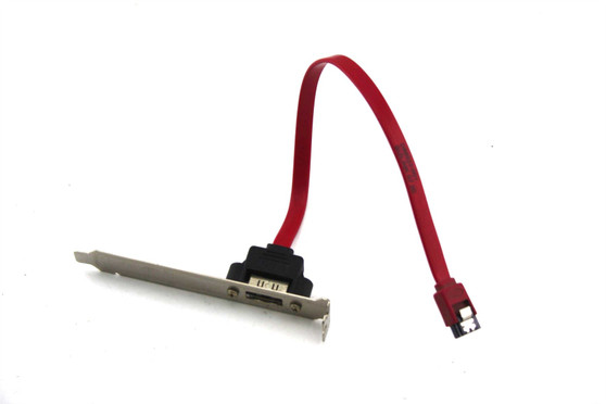 Bizlink SATA to eSATA ATX Bracket PCI Adapter 10" Cable D88522-001