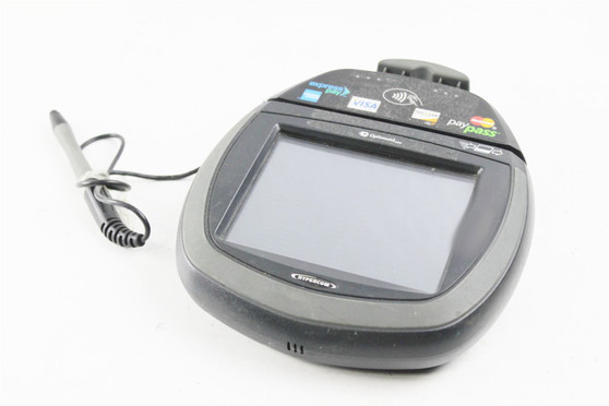 HyperCom Optimum L4150 Credit Card Payment Terminal Signature Capture Device w/ Stylus hupercom L4150 - 010338-006R "AS IS"