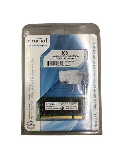 Crucial DDR RAM Memory 1GB CT12864X40B