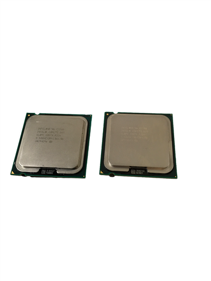 LOT OF 2 Intel Core 2 Duo E7200 2.53GHz 3MB 1066MHz Socket 775 CPU Processor SLAPC