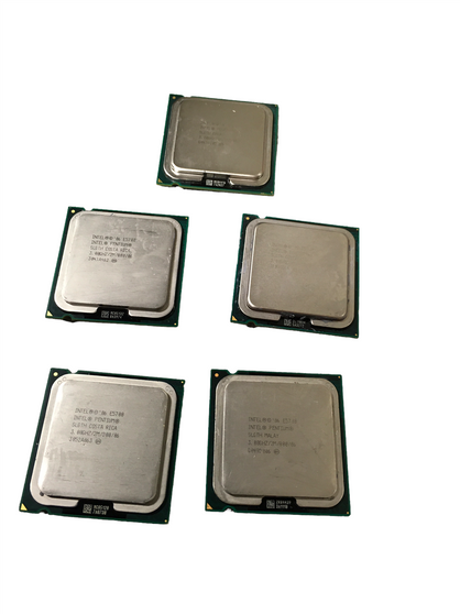 LOT OF 5 Intel Pentium Dual-Core E5700,SLGTH  3.0GHz/2M/800 Socket 775 CPU Processor