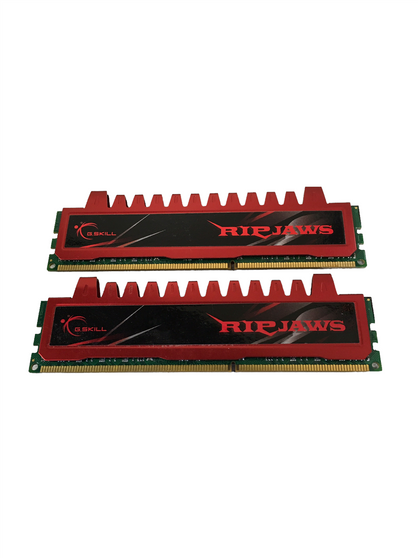 4GB G.SKILL F3-12800CL9D-4GBRL DIMM (2X2GB) GAMING DESKTOP RAM MEMORY DDR3-1600