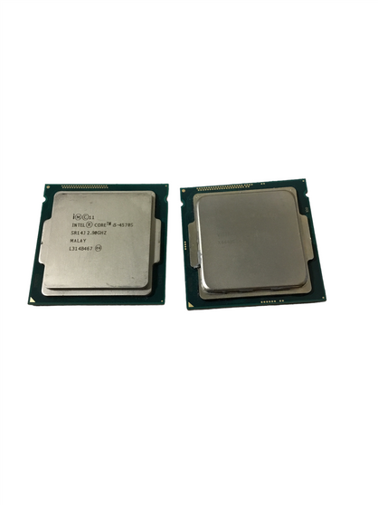 LOT OF 2 Intel Core i5-4570s CPU Computer Processor 2.9 GHz 5 GT/s 6MB Quad Core LGA 1150/Socket H3 SR14J