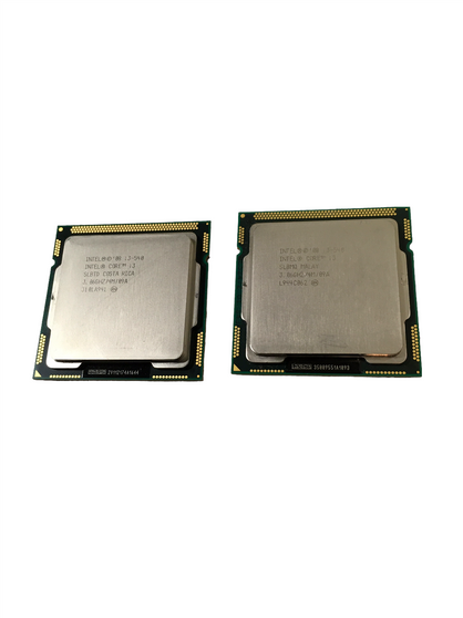 LOT OF 2 Intel Core i3-540 SLBMQ 3.06GHz Dual Core 4MB Socket LGA1156 CPU Processor