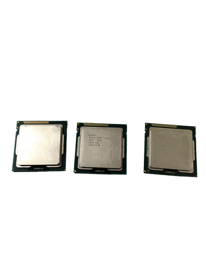 LOT OF 3 Intel Core i3-2120 SR05Y 3.30GHZ 3MB Dual Core LGA1155 Processor CPU