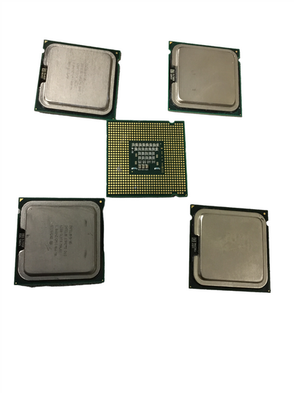 lot of 5 Intel Core 2 DUO CPU Computer Processor SL9TA 1.86GHZ 1066MHZ 2MB,E6300