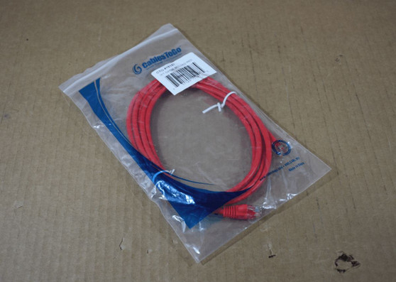 Cables ToGo Network Cables 7' CAT5E Molded Red RJ-45 M - RJ-45 M CTG #151927