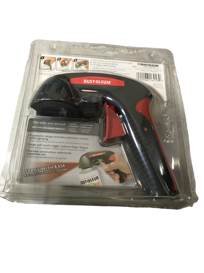 Rust-Oleum Comfort Grip Black/Red Plastic Spray Grip, 241526 1006