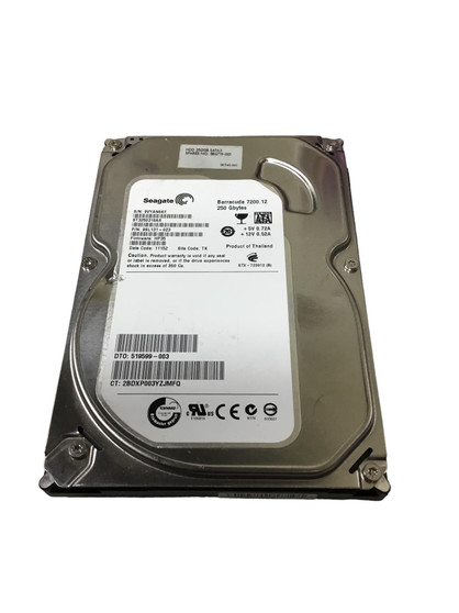 250GB 586719-001 Seagate Barracuda ST3250318AS 9SL131-023 SATA Hard Drive