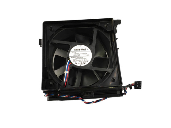 Dell 0H7058 Case Fan NMB-MAT 471SKL-04W-B56 Fan With Shroud 12V 4 Pin