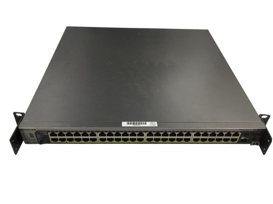 NETGEAR ProSAFE GS748TPS 48-Port Gigabit PoE Ethernet Switch W/ Power Cord