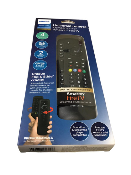 Philips Audio/Video 4 device Elite plus Universal Remote Companion to Amazon FireTV