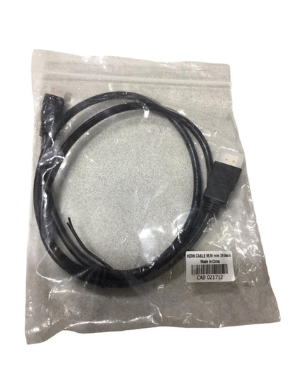 HDMI Cable M/M mini 3ft. Black CAB 021712, New!