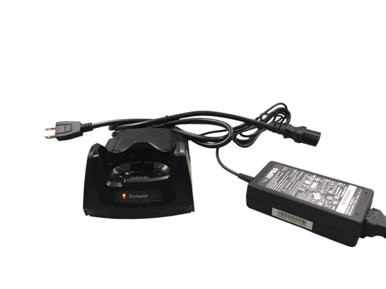 Portsmith Zebra PSCMC67UECradle Charger Ethernet Modem USB MC67W/Battery