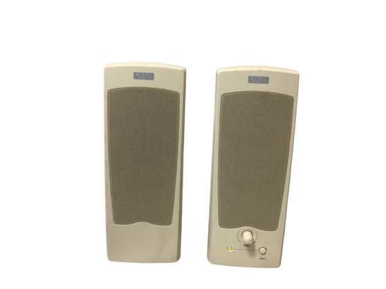 ALTEC Lansing Speakers ACS22 Multimedia Computer System Wired Powered "Tested"