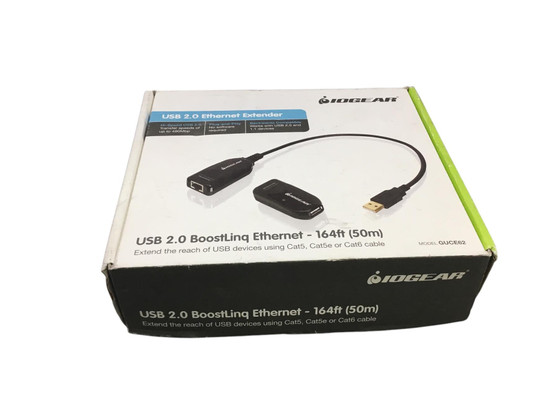 IOGEAR GUCE62 USB 2.0 BOOstLinq Ethernet-164ft (50m) Ethernet Extender