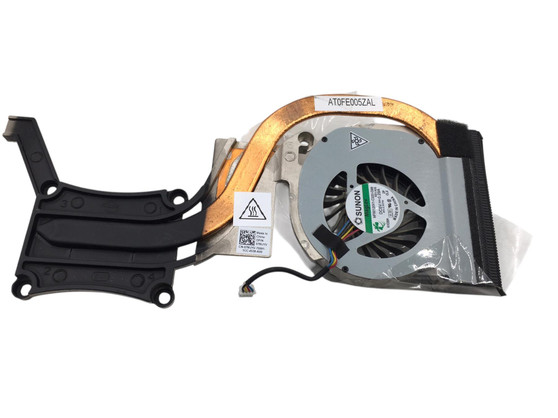 Genuine Dell Latitude E6420 CPU Cooling Fan w/Heatsink 07MJYV & screws