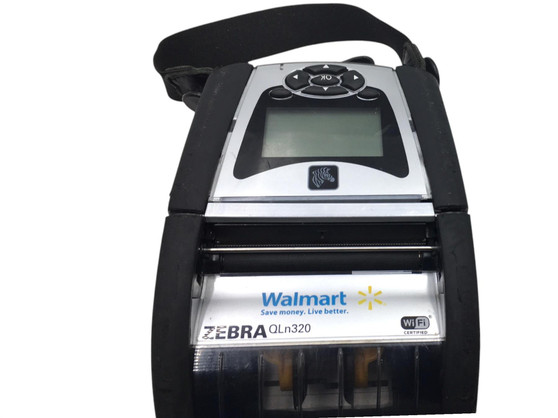 Zebra QLN320 Label Printer Mobile Portable Bluetoothw/Battery Nopowersupply Tested