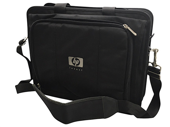 hp Invent 325815-001 Black Nylon Laptop Bag With Shoulder Strap