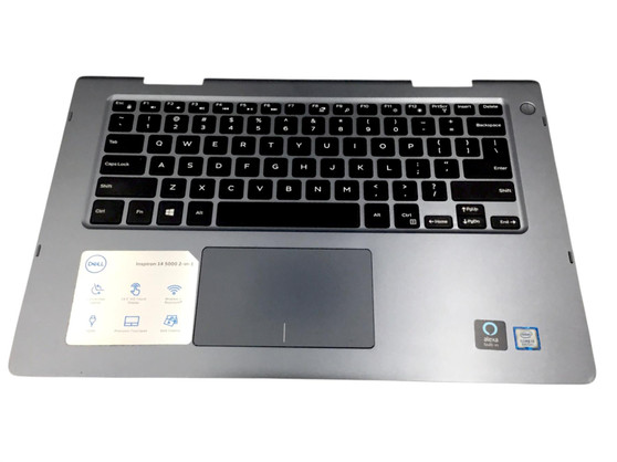 Dell Inspiron 14 5481 Palmrest Upper Case Keyboard Gray 0XHYYJ XHYYJ