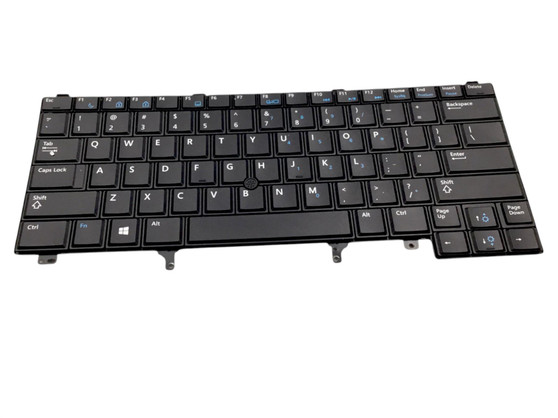 Dell Latitude E6430 E6420 US English Non-Backlit Keyboard 0NVW27 NVW27