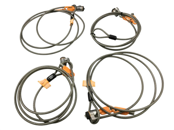 4 of  Kensington MicroSaver Keyed Notebook Lock Laptop Security Cable 6ft.