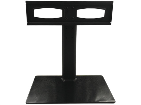 Tabletop TV Stand with Tempered Glass Base & VESA Mount Bracket Tabletop TV Stand with Tempered Glass Base & VESA Mount Bracket