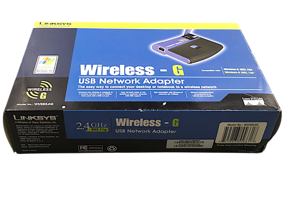 Cisco Linksys WUSB54G Wireless-G USB Wireless Network Adapter Card NEW!