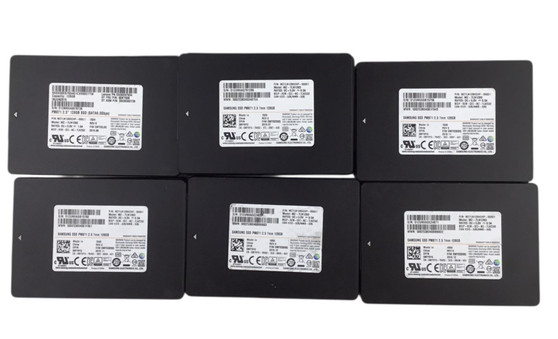 Lot OF 13 Samsung MZ-7LN128D PM871 128 GB 2.5 in SATA III SSD