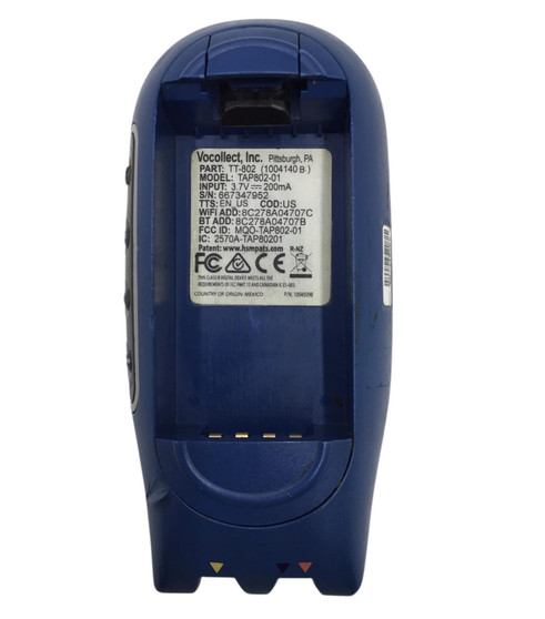 Vocollect Talkman A500 TAP802-01 Voice Terminal TT802 - NO Battery