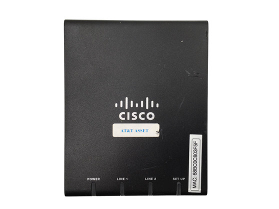 Cisco ATA 187 UC Analog Telephone VOIP Adapter ATA187