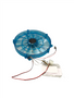 Power Cooler 220*30mm PS223012W 12VDC 0.25A With Blue LED Computer Case Fan, W/ SCREWS