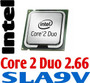 LOT OF 2 Intel Core 2 Duo Processor E6750 2.66 GHZ SLA9V, 4M, 1333MHz, LGA775