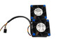 Dell Precision R5400 Dual Case Fan Assembly 3-4 2V60E12BS1B5-07T021 F867C NIDEC