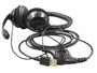 LOGI LOGITECH USB HEADSET DOUBLE EAR BLACK PADDED HEAD WIRED VOLUME SWITCH CLIP