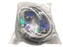 COMPAQ KMM, CA SWBX W/LKNG CONN 12FT. PN: 110936-B21, NEW