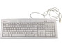 Macally 104 KEY Full Size USB Wired Keyboard "IKEY5 COMPO" White for Mac and PC