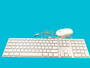 Apple A1243 Wired USB Keyboard w/ Apple A1152 Mouse iMac Mac Mini