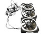  3-Pack CYBERPOWER PC ZFH122512LW Hydro Bearing Cooling Fan 12vdc 0.20A 2.4W