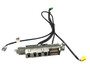 Dell Inspiron 620 560 3847 660 D11M I/O USB Audio Panel W/ Cable 03P79T-0GWC09