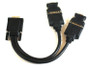 Genuine Matrox Splitter Cable LFH-60 (M) to 2x DVI-I (F) Cable F16123-00