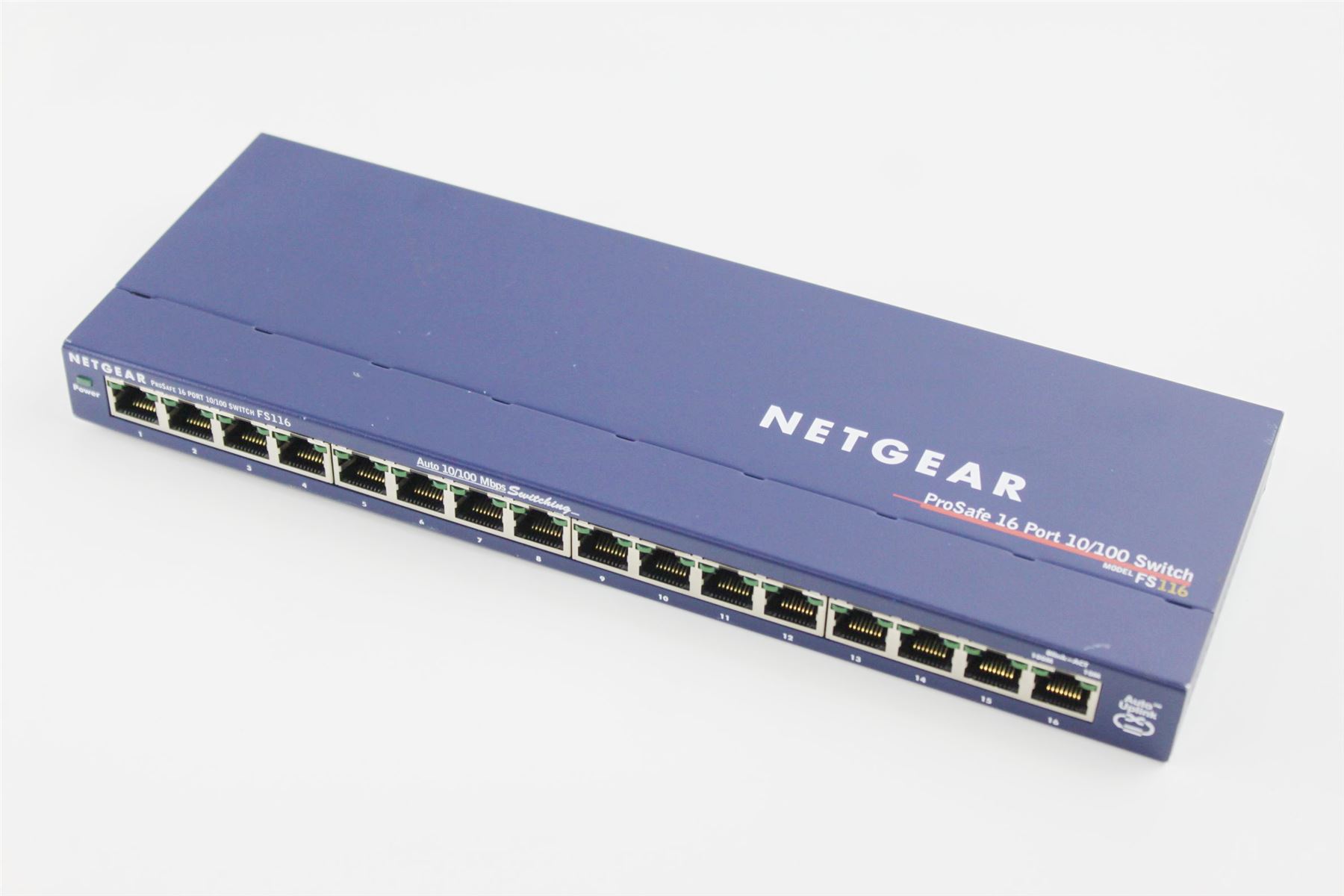 Netgear FS116 ProSafe 16 Port 10/100 Ethernet Switch