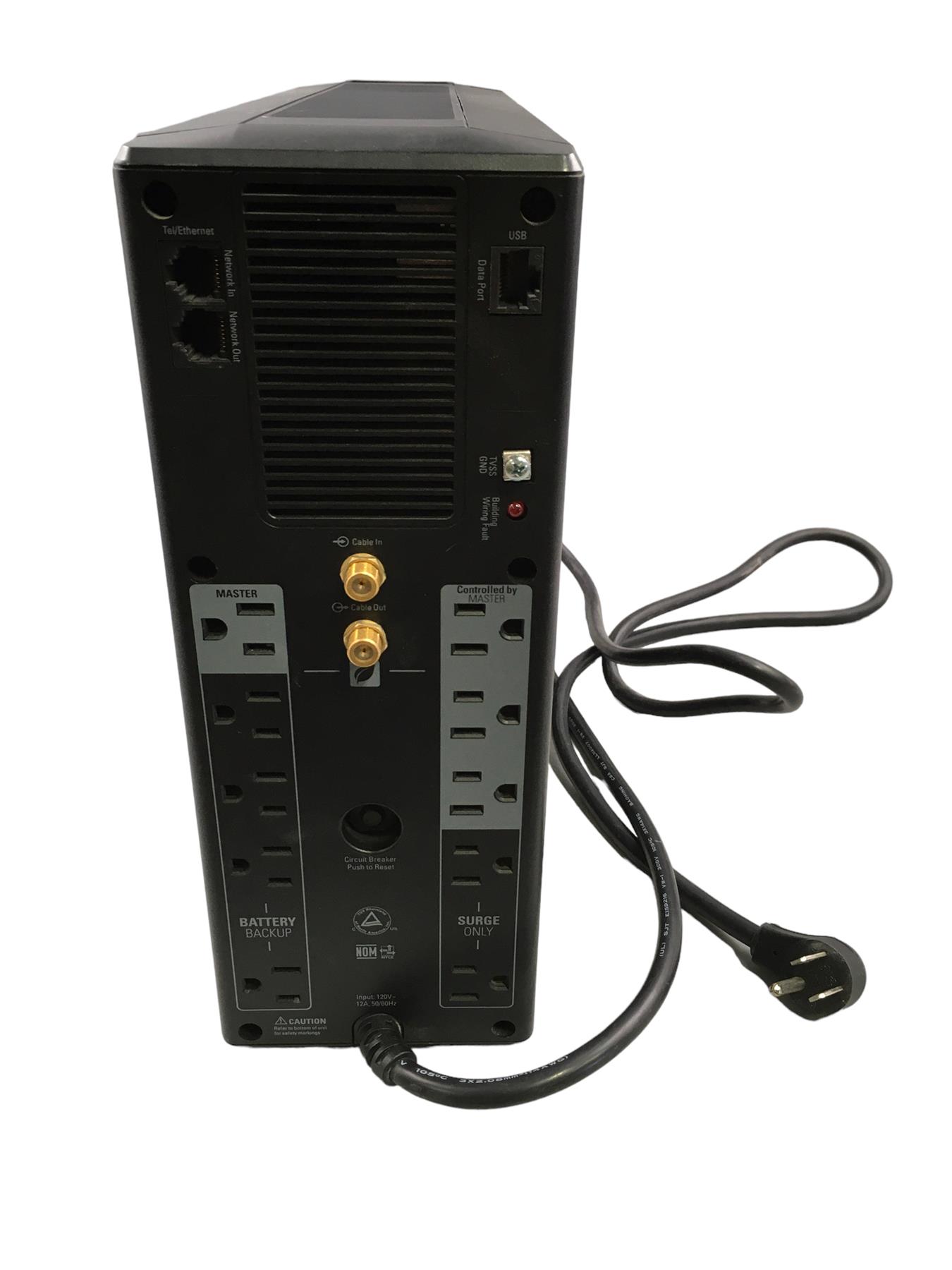 Apc Back Ups Xs 1500 Battery Backup Surge Protector Bx1500g 0794