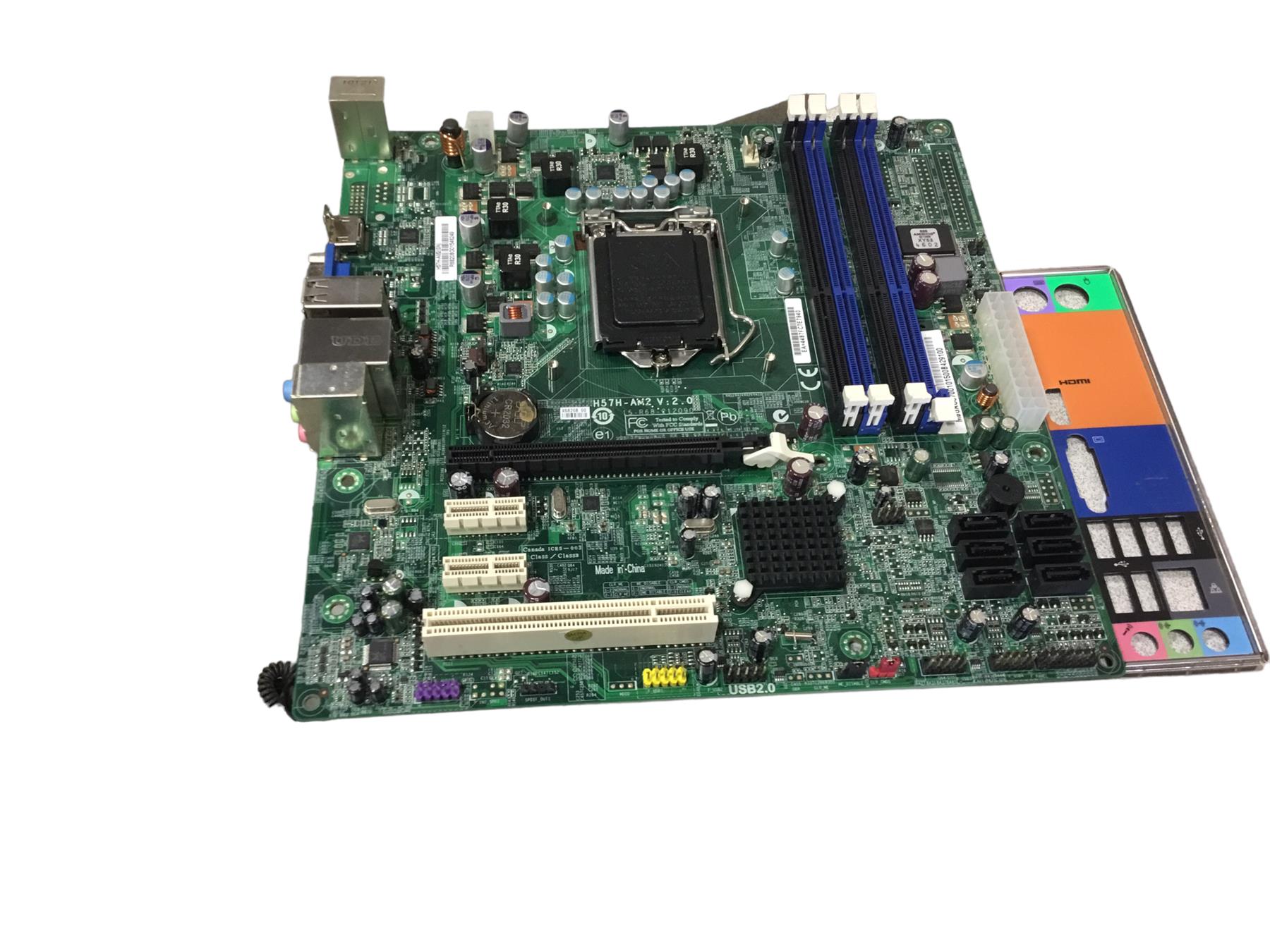 Acer H57H-AM2 LGA1156 Motherboard / H57 / DDR3 / VGA ATX