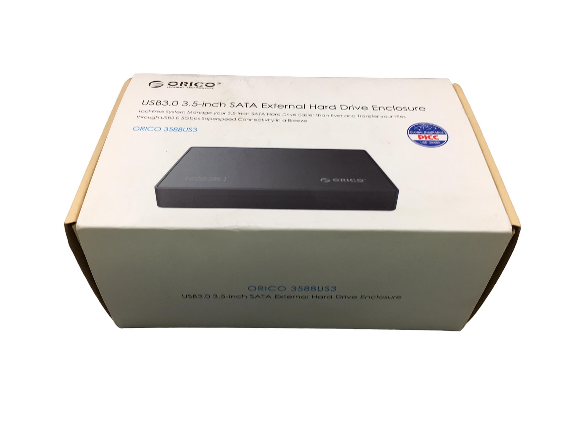 ORICO 3588US3 USB 3.0 3.5 inch SATA External Hard Drive Enclosure