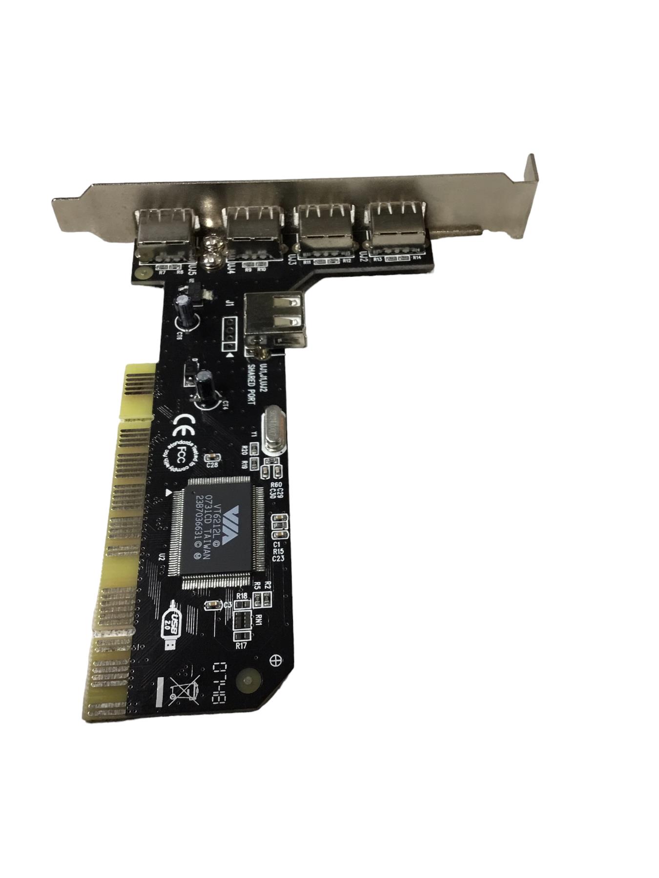 StarTech 5 Port USB PCI Card PCI420USB