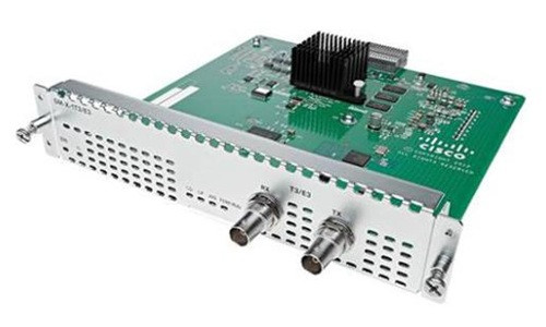 Wide Service Module SM-X-1T3/E3 Cisco Clear-channel T3/E3 Service Module, 1-port (New)