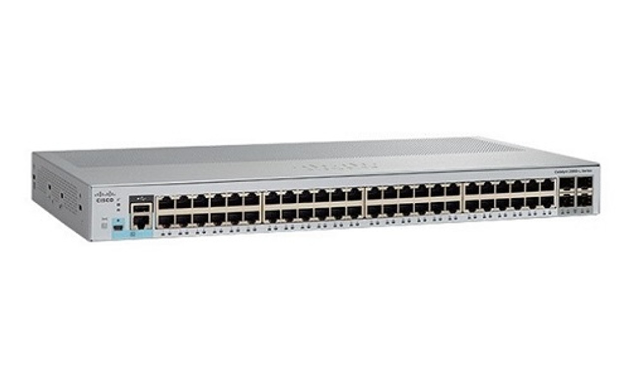 WS-C2960L-48TS-LL Cisco Catalyst 2960L Network Switch (Refurb)