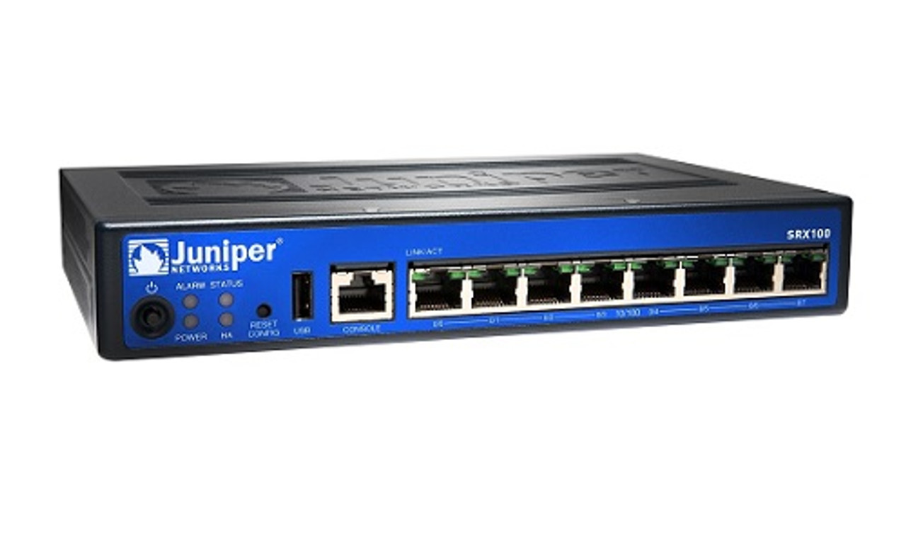 SRX100H Juniper SRX100 Services Gateway Appliance (New)