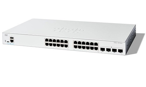 C1300-24T-4X Cisco Catalyst 1300 Switch, 24 Port Data, 4x10G SFP+ Uplinks (Refurb)